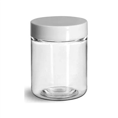 Borcane din plastic Capace albe